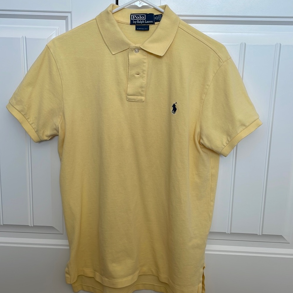 Yellow polo brand polo